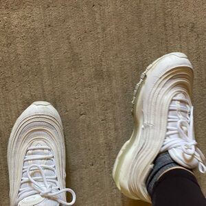 Nike Women's Cream Sneakers